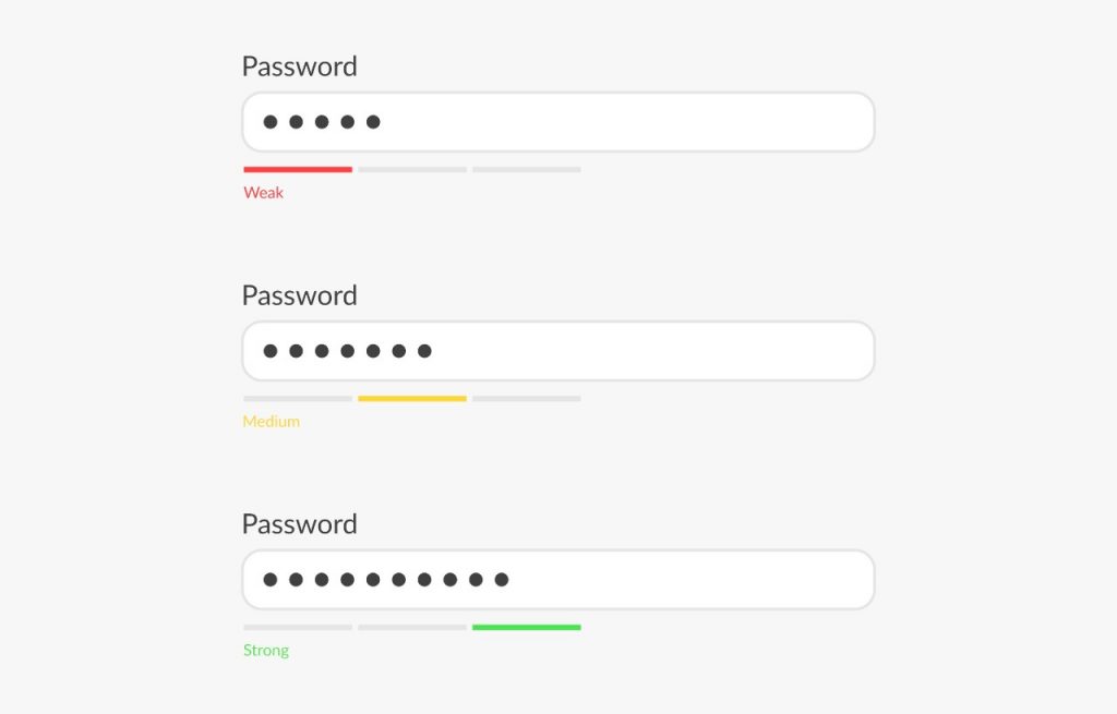 Strong password