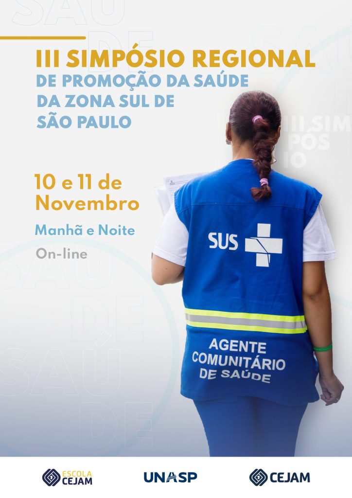 Imagem de divulgação do evento promovido pelo Mestrado em Promoção da Saúde